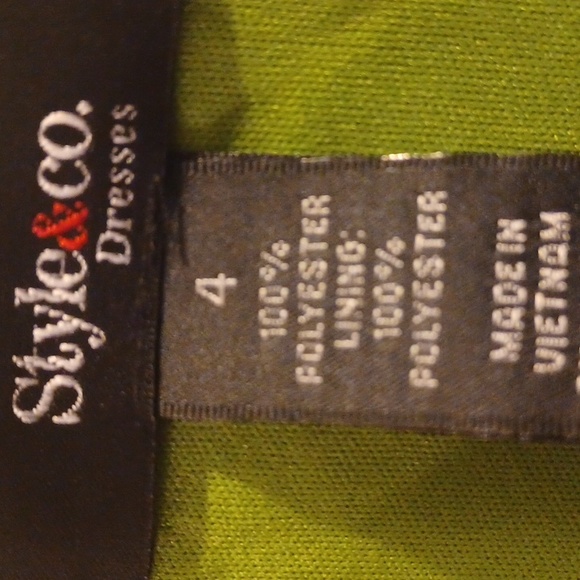 Pretty Colorful Dress size 4 - Picture 4 of 7